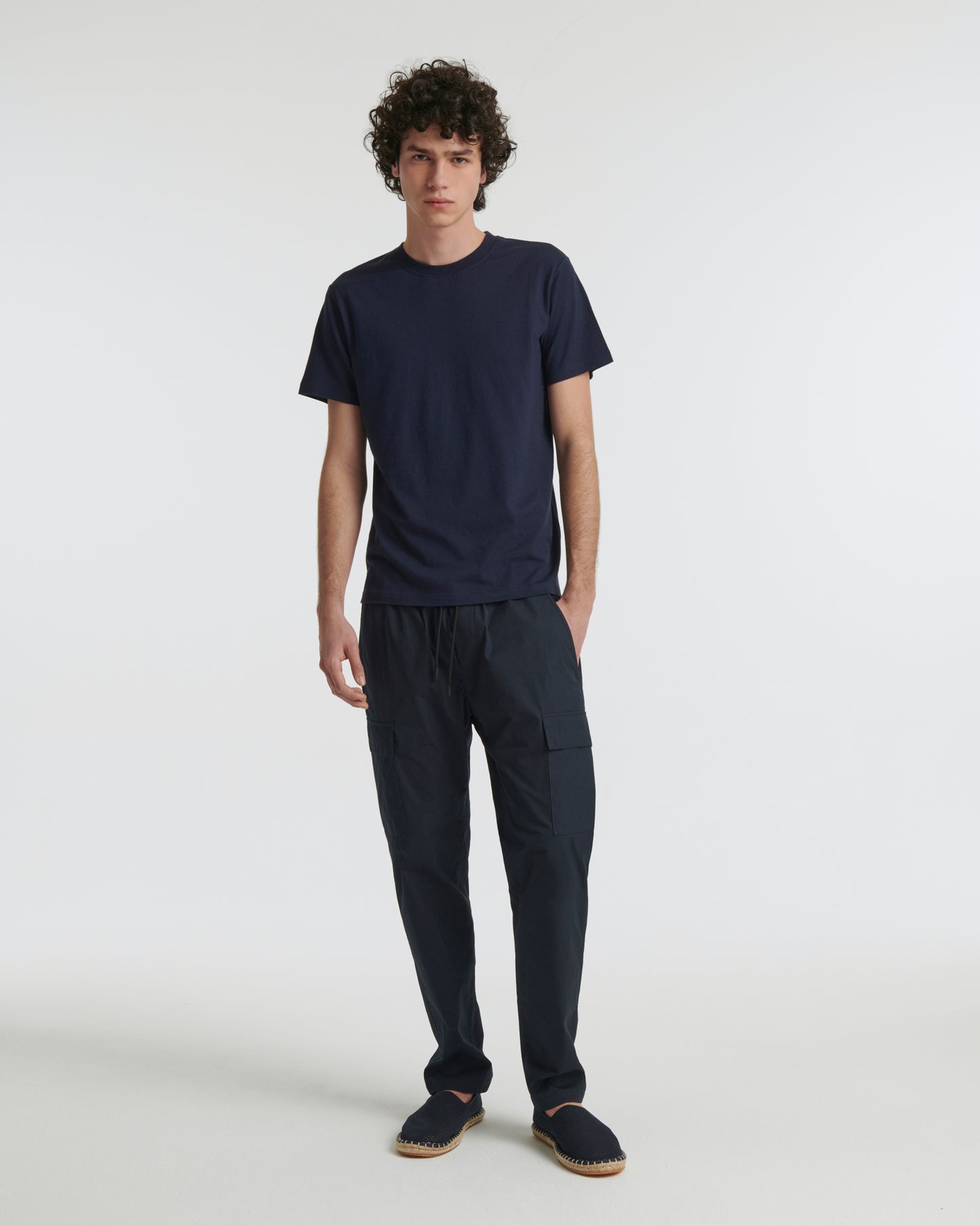 Summer sale -  Cotton-cashmere jersey T-shirt - Yves Salomon