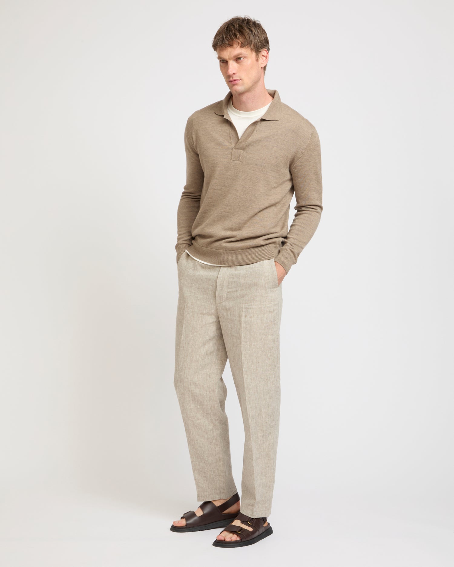Summer sale - Linen trousers -Yves Salomon - New spring summer collection