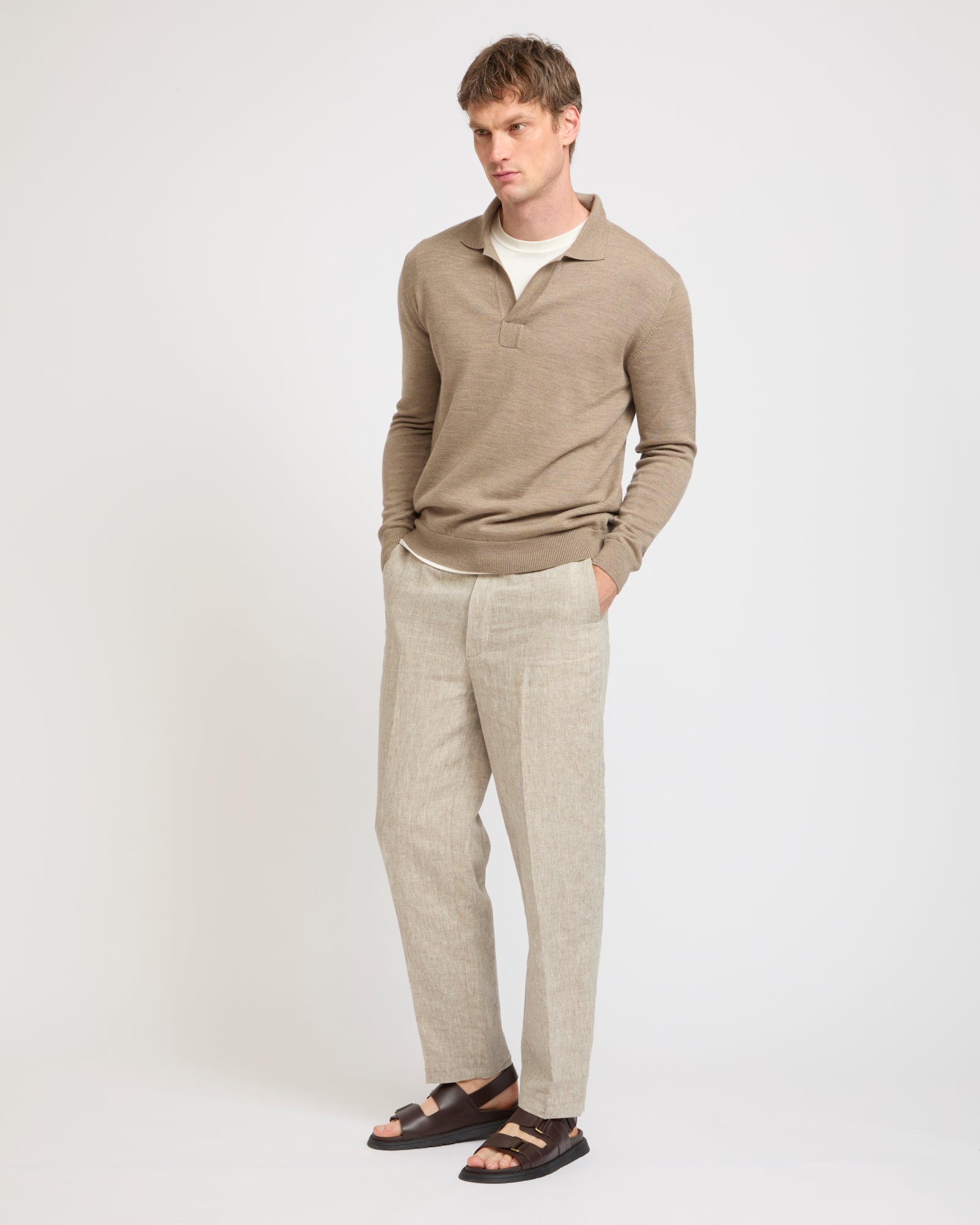 Summer sale - Linen trousers -Yves Salomon - New spring summer collection