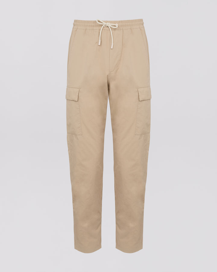 Cotton-blend cargo trousers