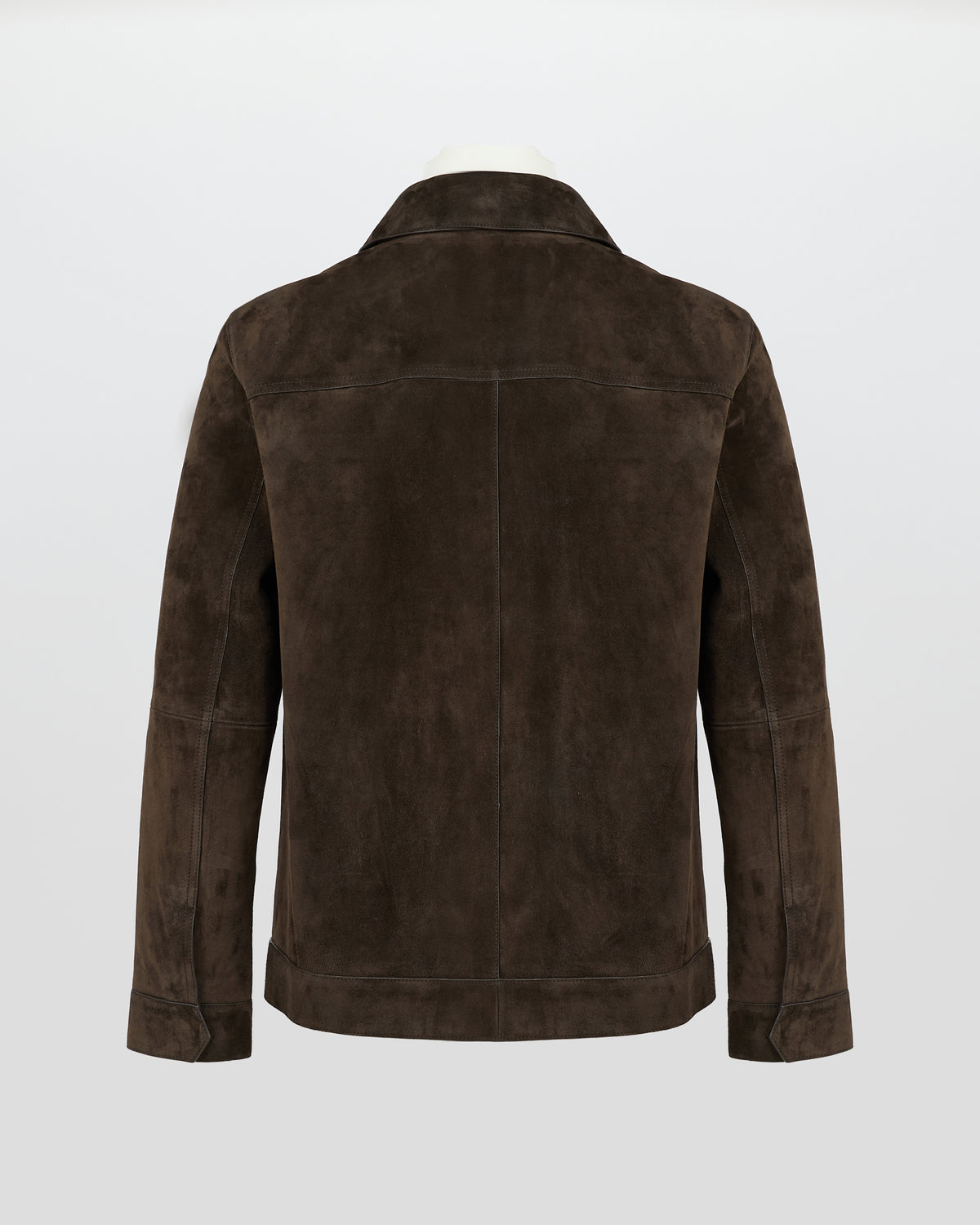 Suede calfskin leather jacket - Yves Salomon - New Fall/Winter Collection