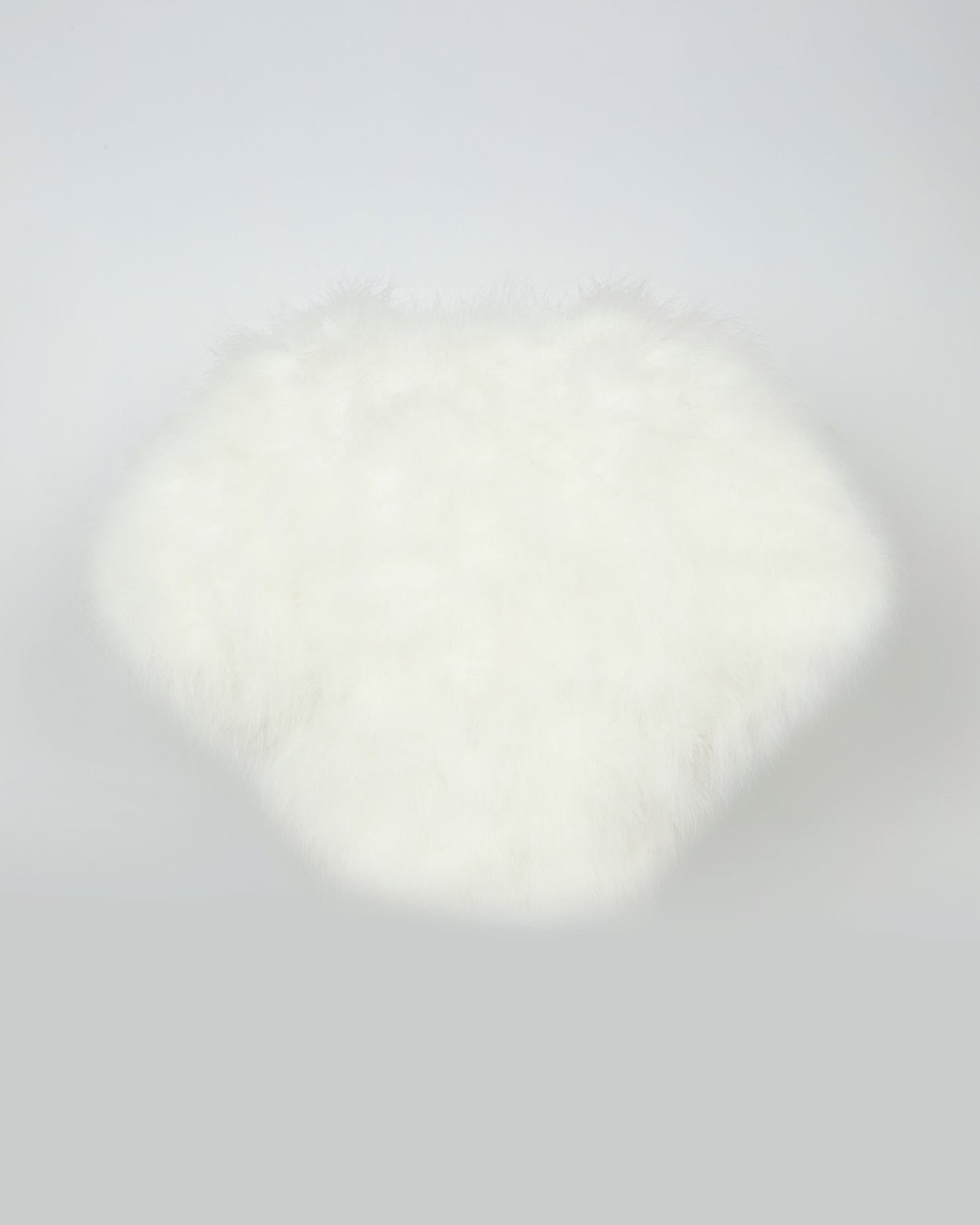 Cropped feather bolero