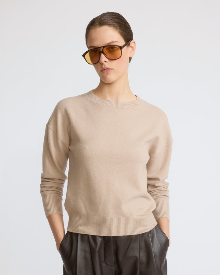 Merino knit sweater - Yves Salomon - New Fall/Winter Collection