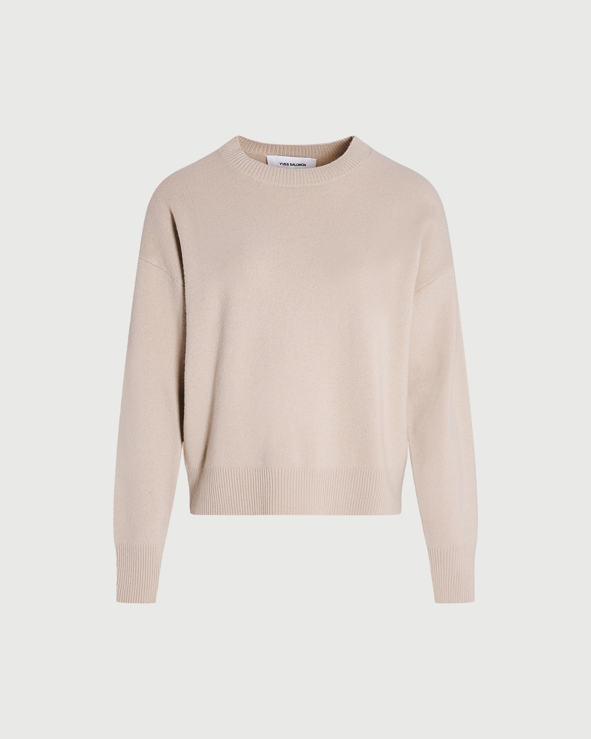 Merino knit sweater - Yves Salomon - New Fall Winter Collection