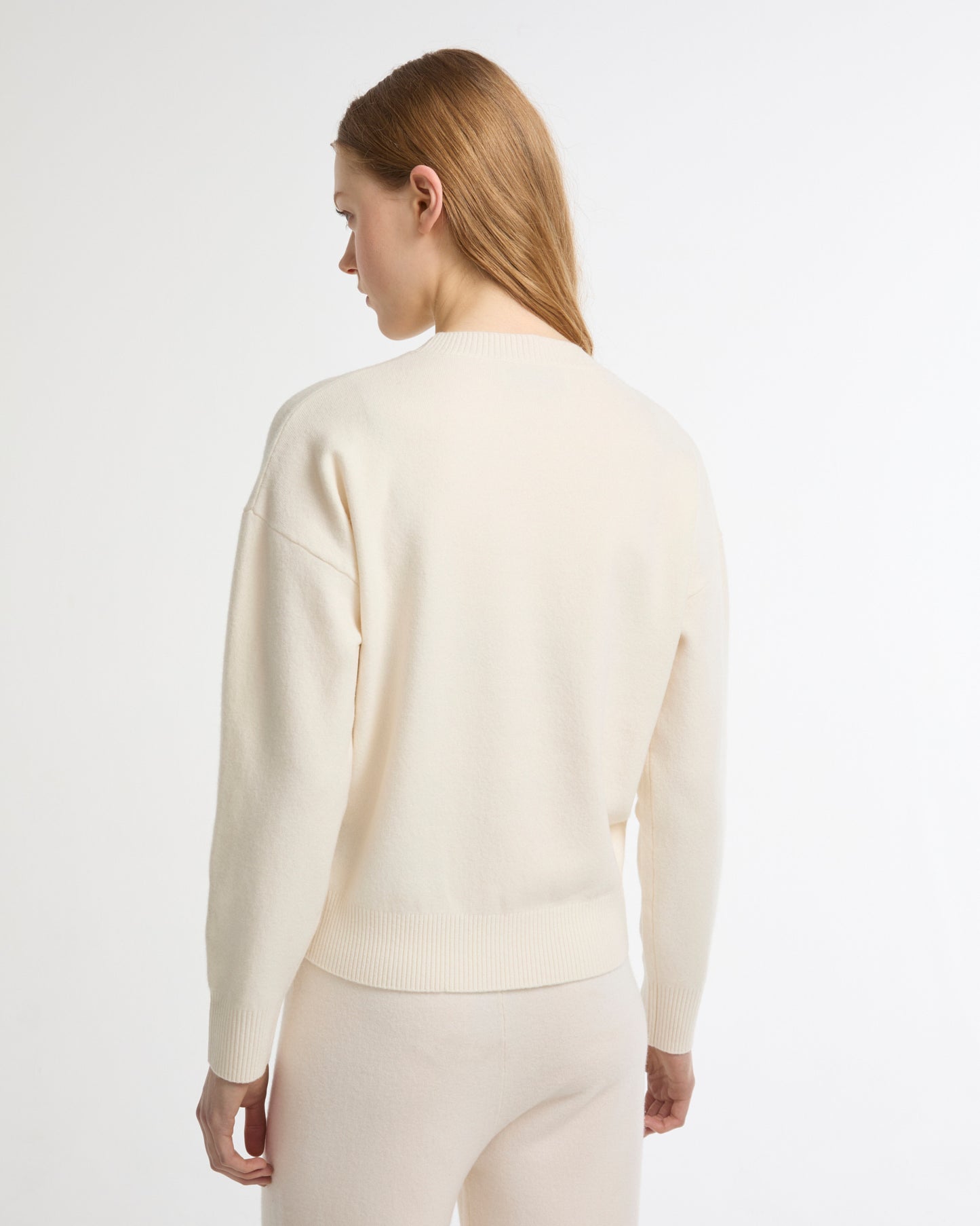Merino knit jumper -Yves Salomon - New spring summer collection
