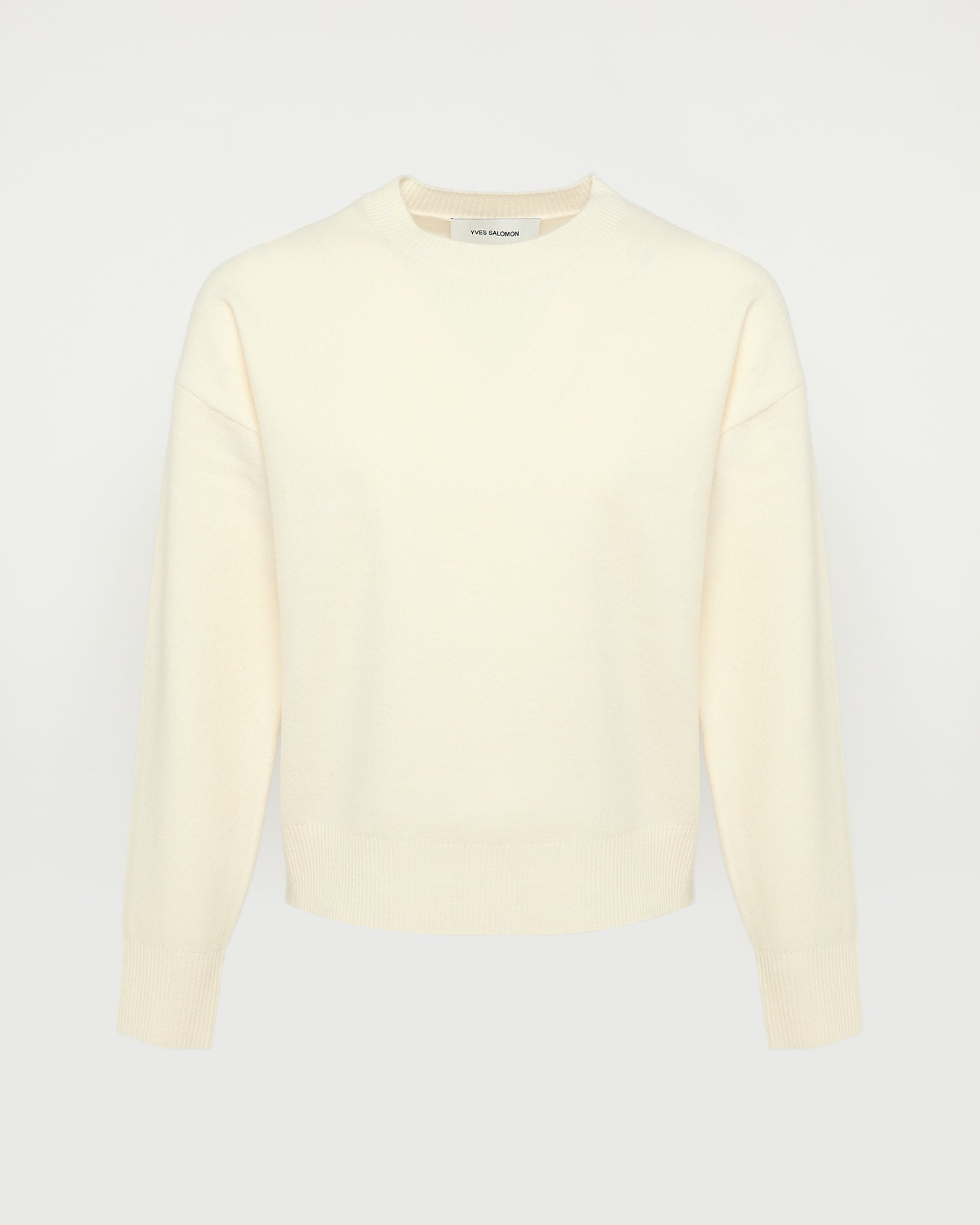 Merino knit jumper -Yves Salomon - New spring summer collection