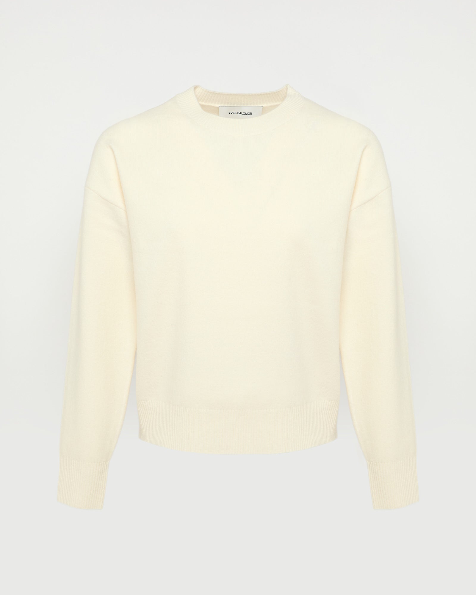 Merino knit jumper -Yves Salomon - New spring summer collection