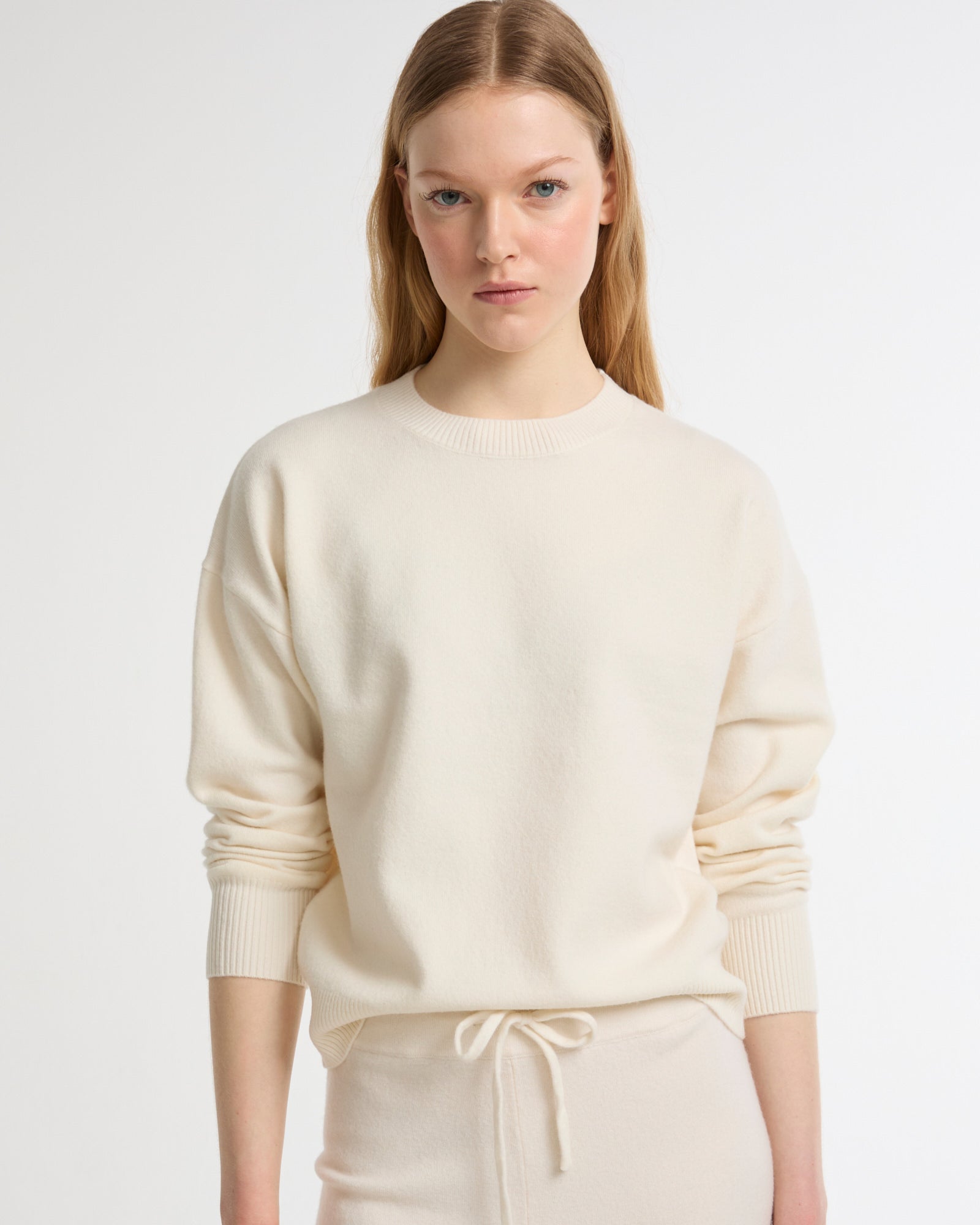 Merino knit jumper -Yves Salomon - New spring summer collection