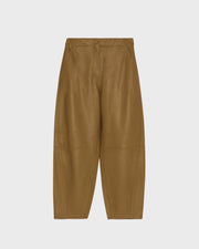 Lamb leather trousers