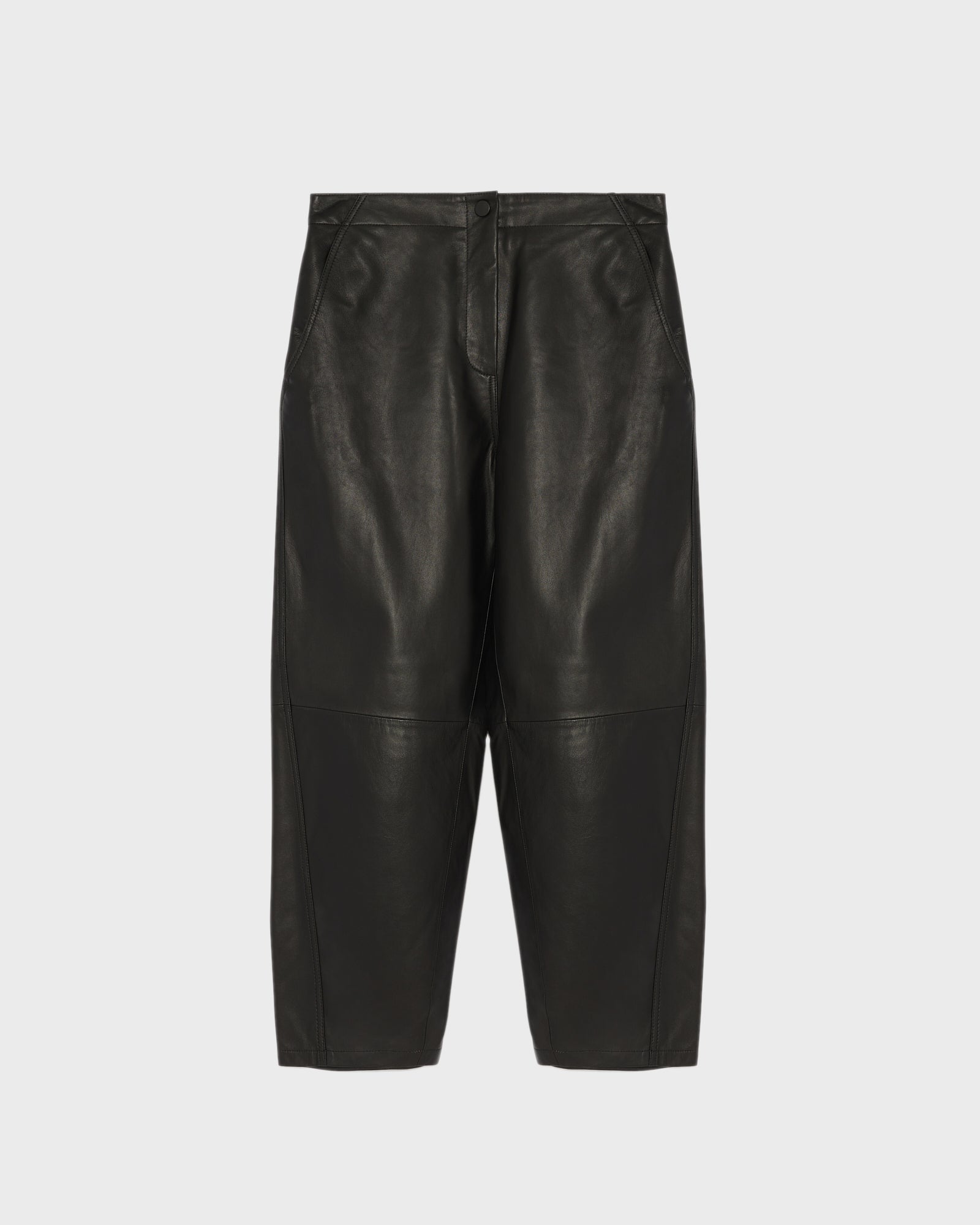 Summer sale -  Lamb leather trousers - Yves Salomon