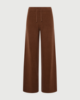 Merino knit wide leg trousers