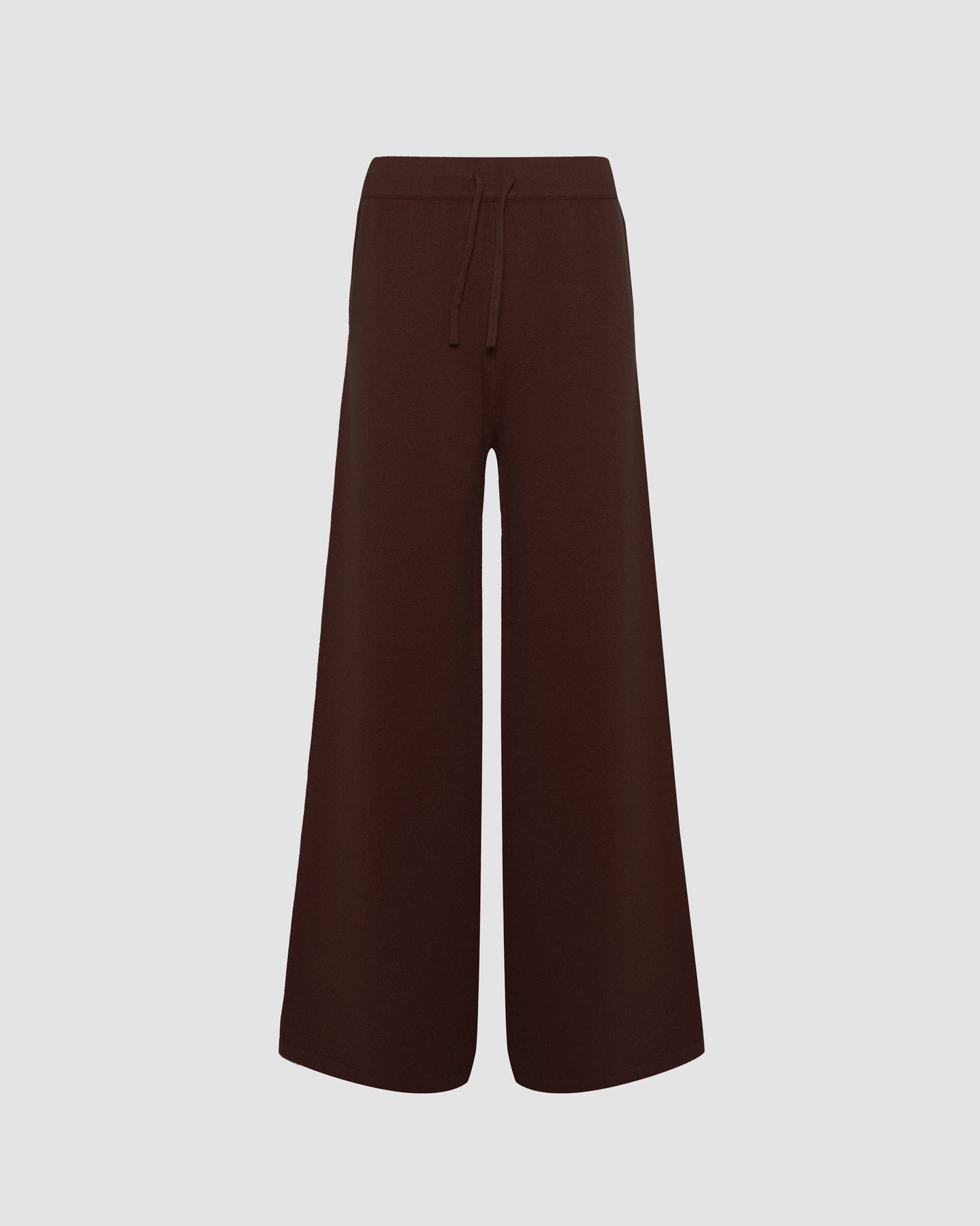 Merino knit wide leg trousers -Yves Salomon - New spring summer collection