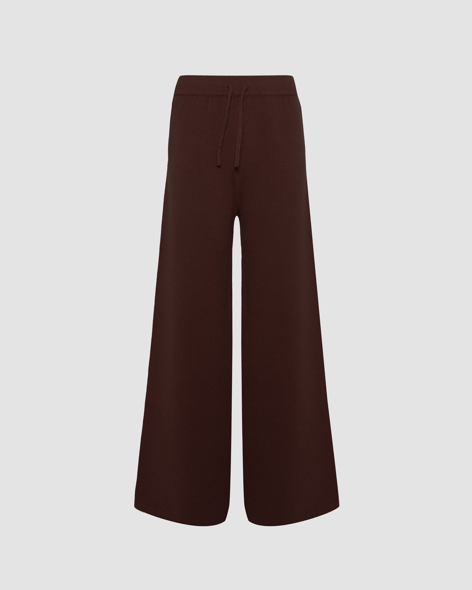 Merino knit wide leg trousers -Yves Salomon - New spring summer collection