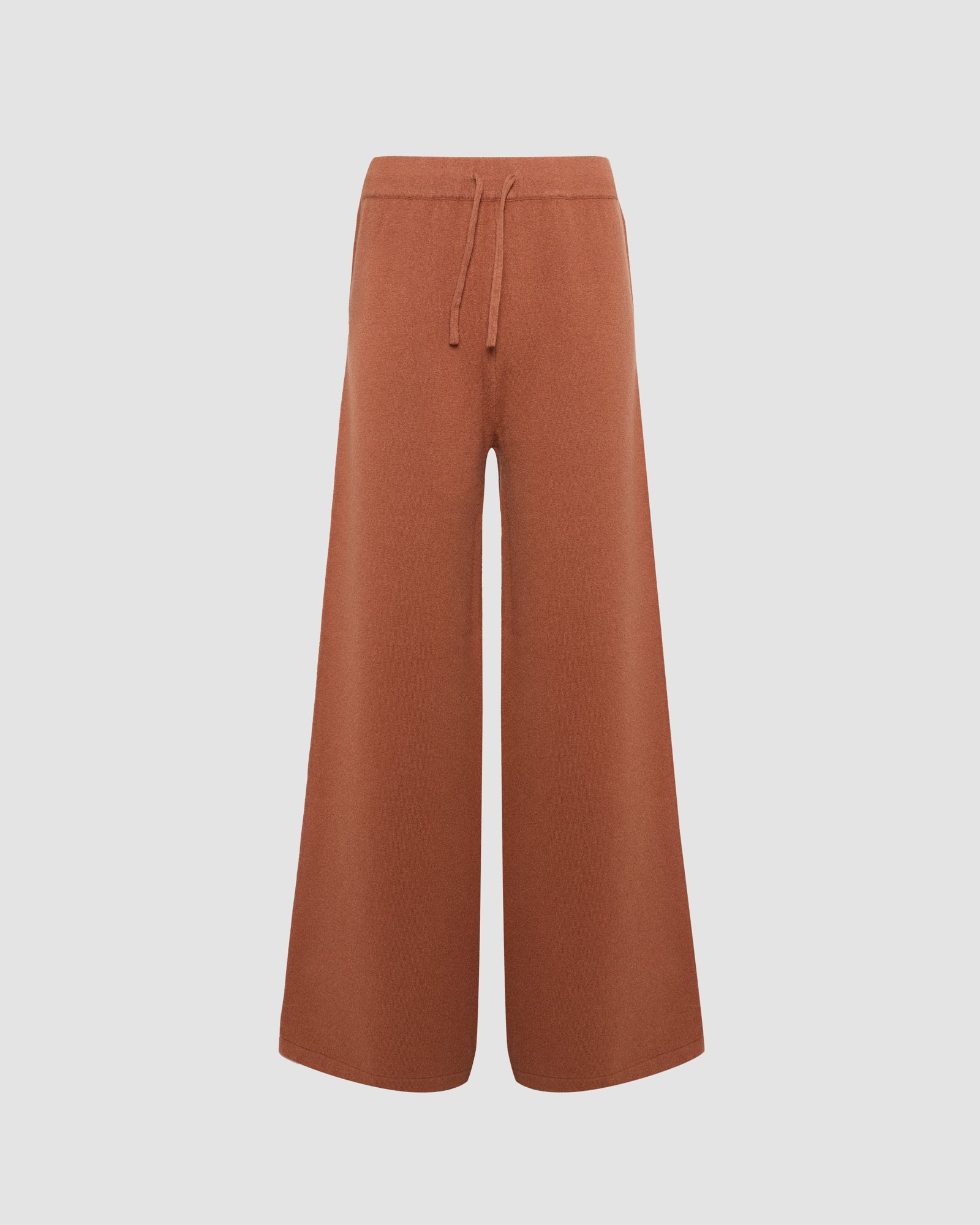 Merino knit wide leg trousers -Yves Salomon - New spring summer collection