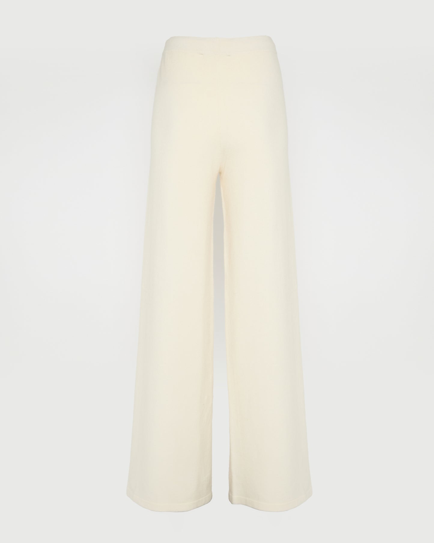 Merino knit wide leg trousers -Yves Salomon