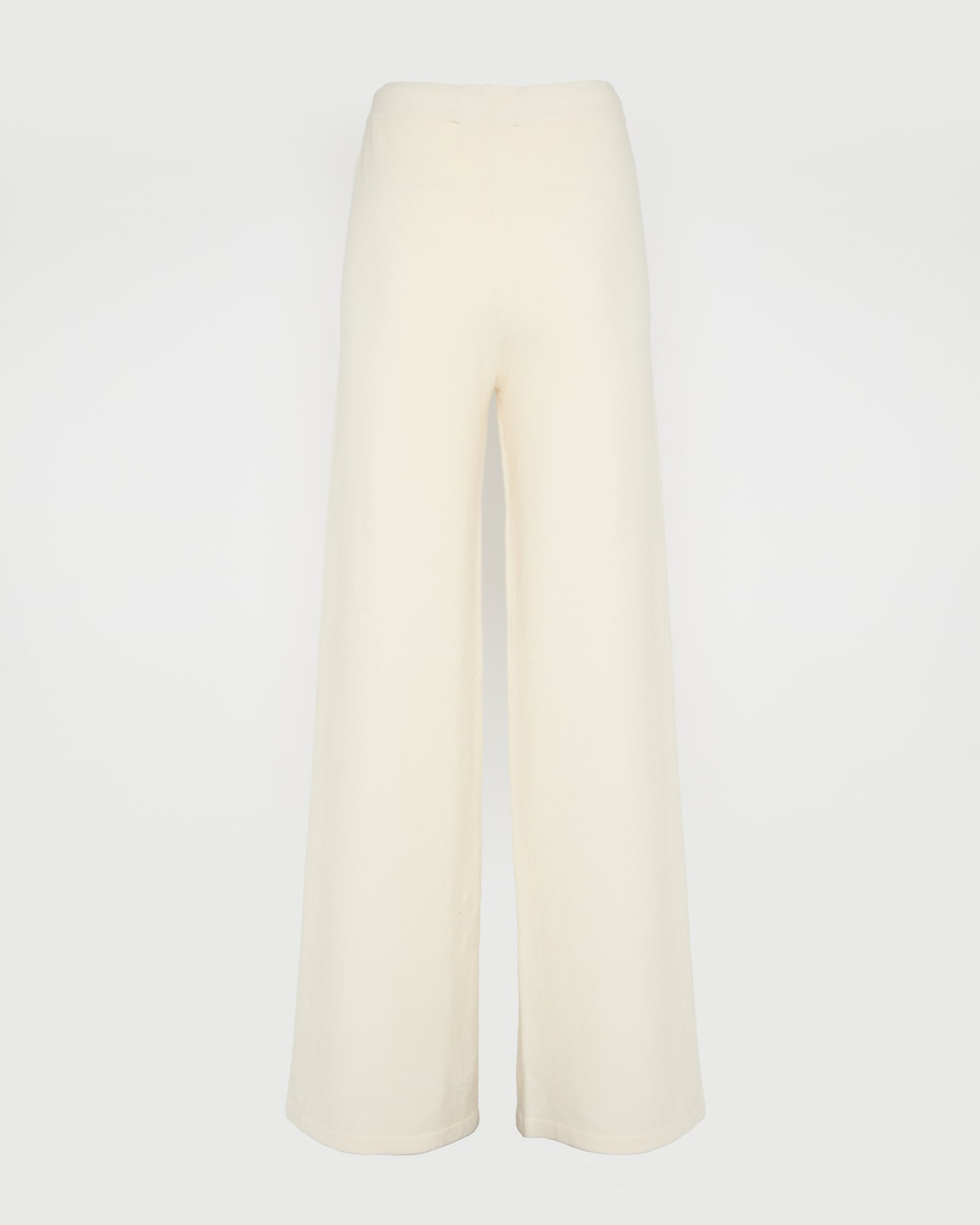 Merino knit wide leg trousers -Yves Salomon