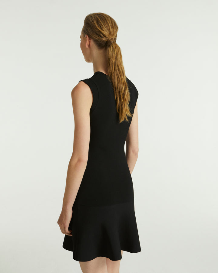 Knit dress - black