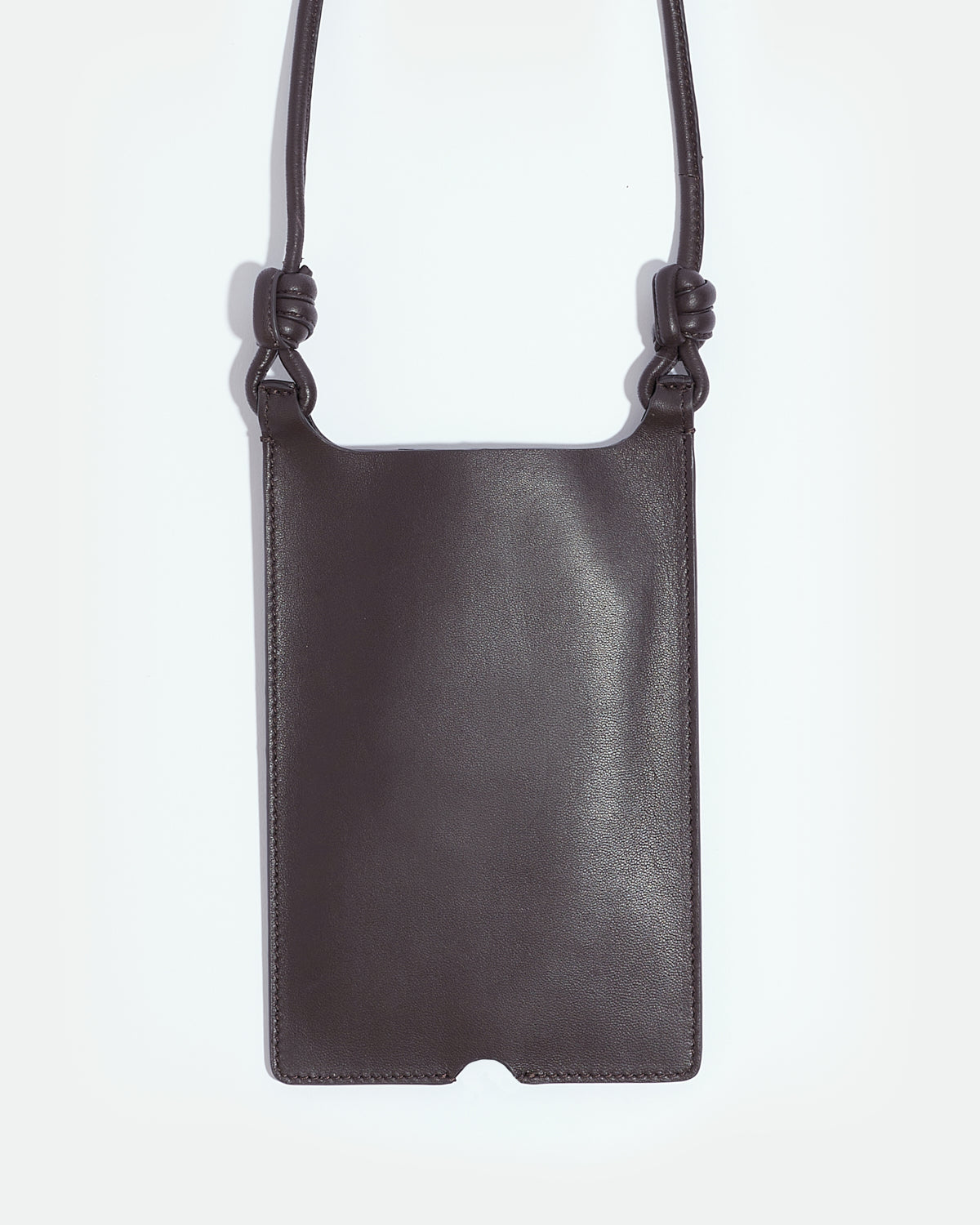 Phone case in lamb leather -Yves Salomon