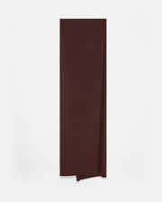 Long scarf in cashmere wool knit