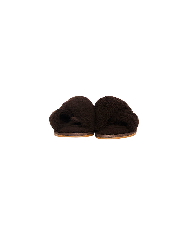 100% lambskin slippers