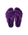 100% lambskin slippers