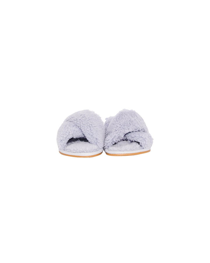100% lambskin slippers