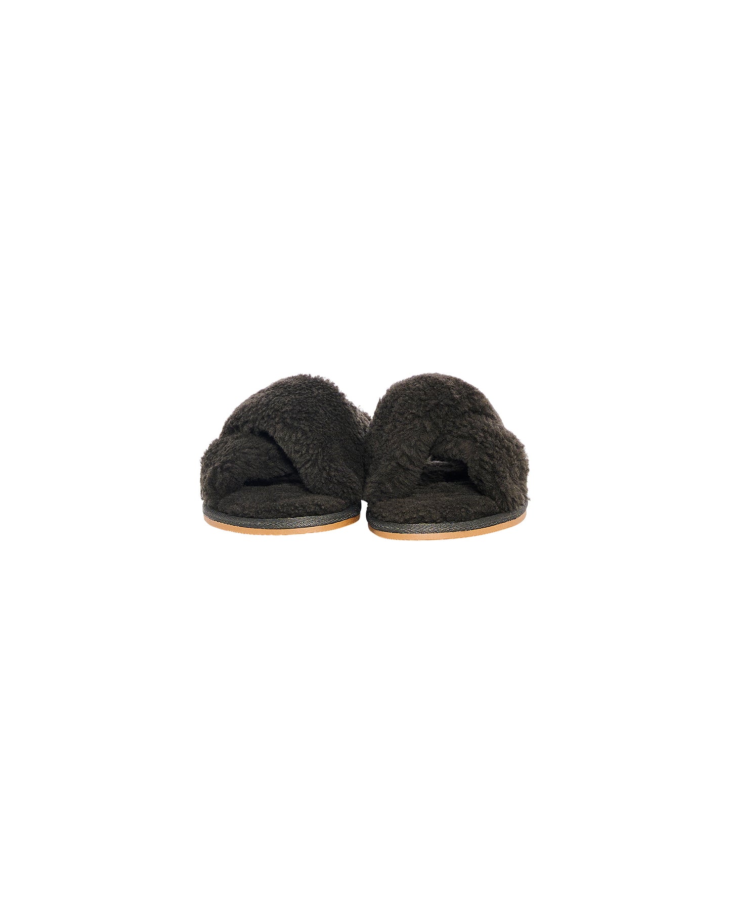 100% lambskin slippers