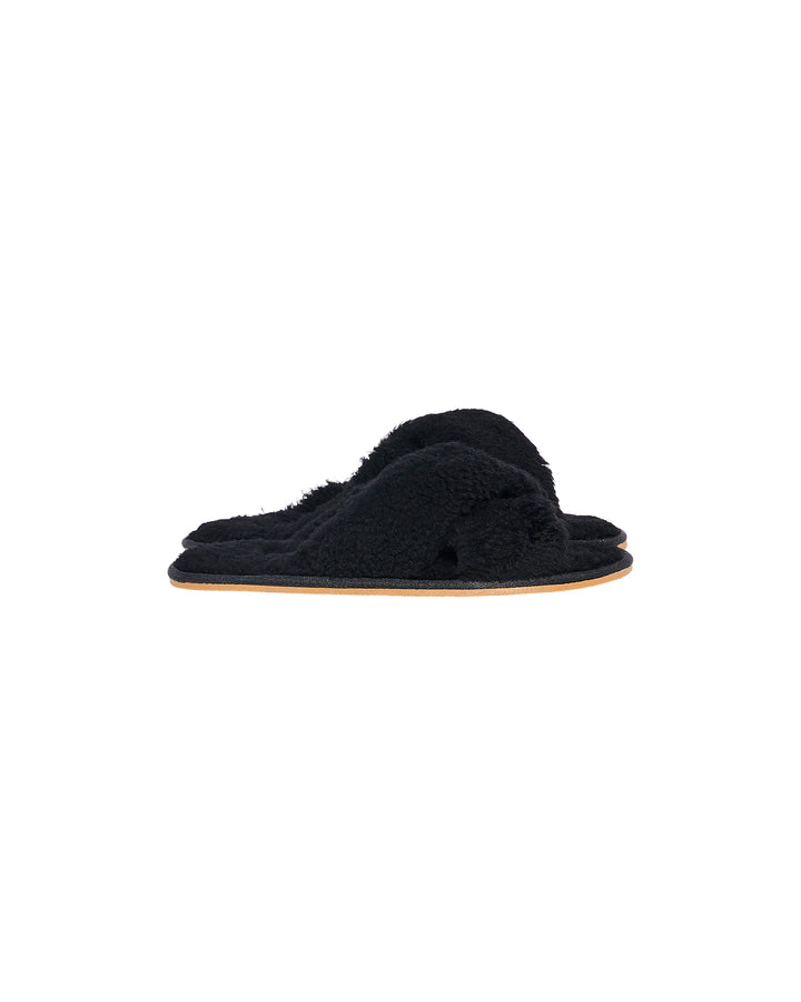 100% lambskin slippers