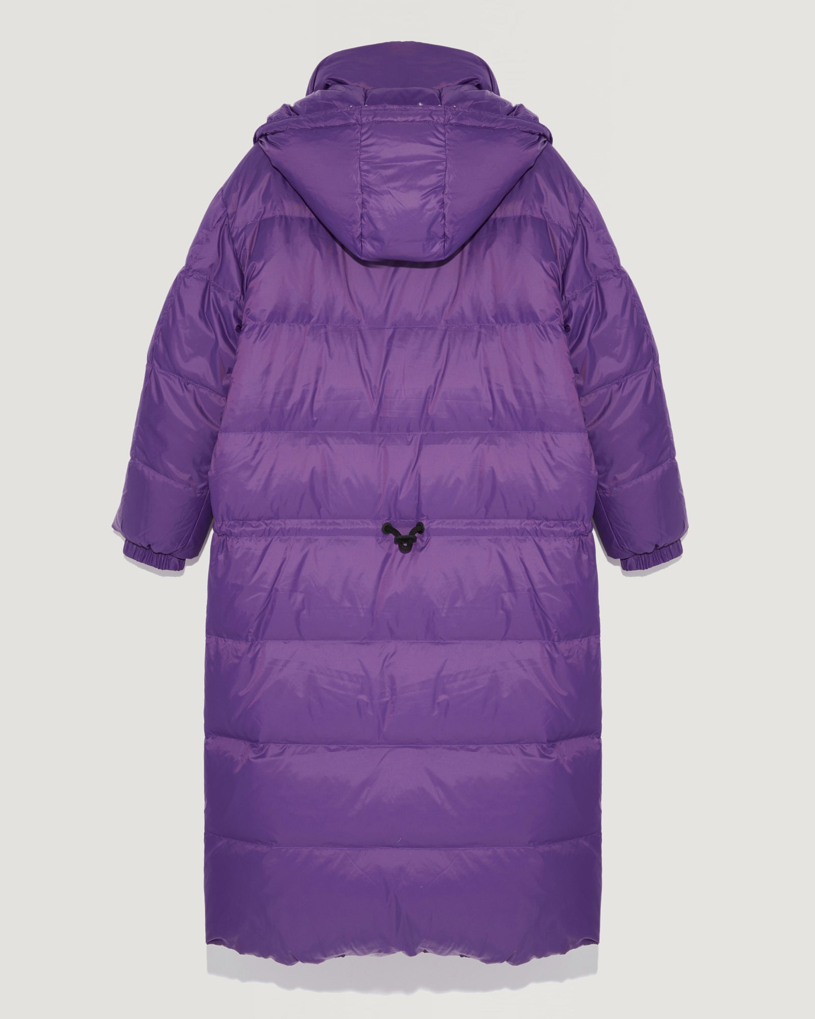 7/8 length reversible down jacket in water-repellent technical fabric-Yves Salomon-Winter sale & boxing day