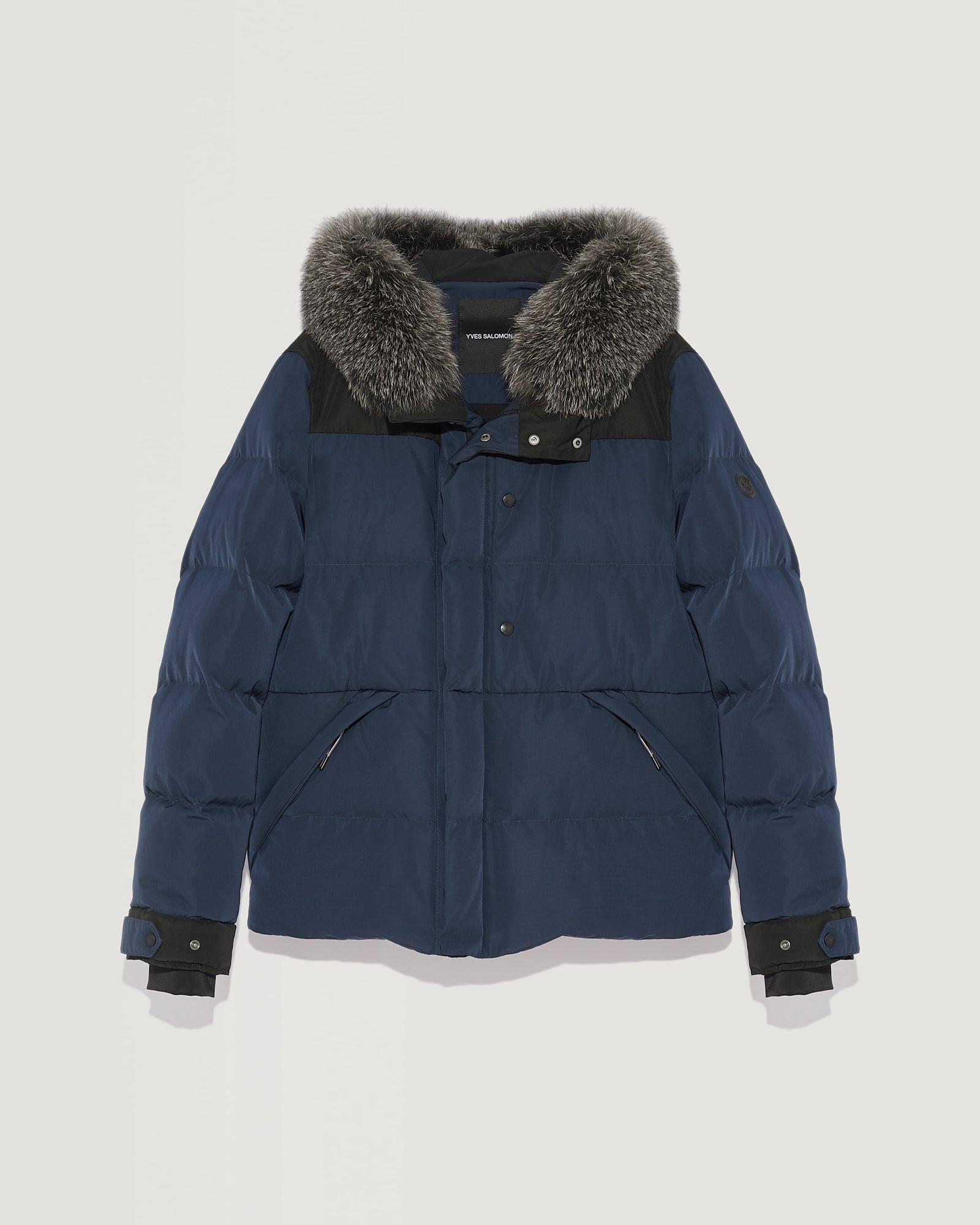 Ski Down Jacket With Fox Fur Trim - YS Mountain