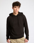 Cashmere wool knit hoodie