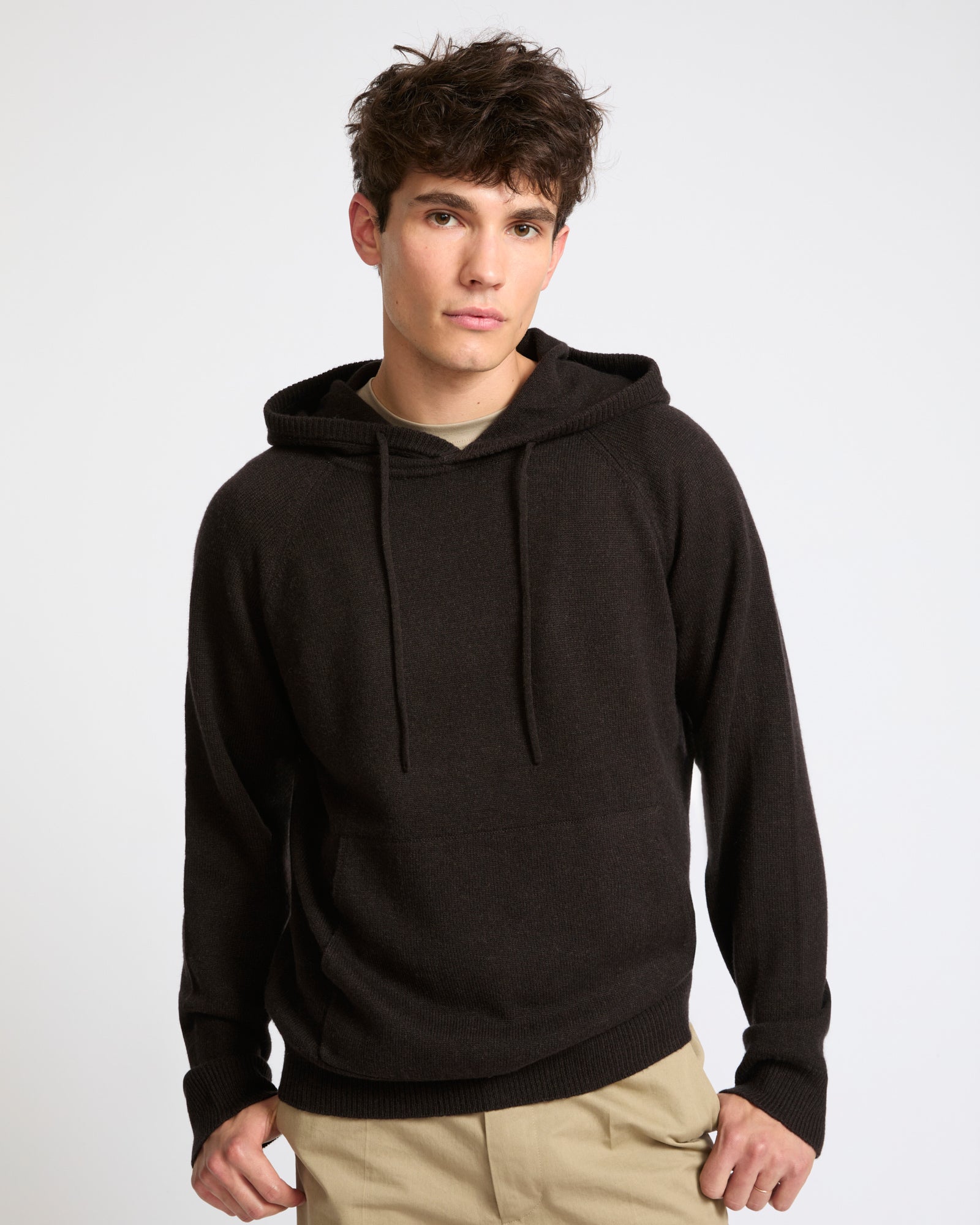 Cashmere wool knit hoodie - Yves Salomon - New Fall Winter Collection