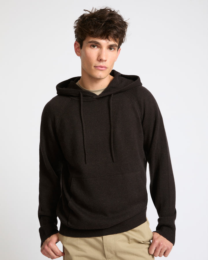 Cashmere wool knit hoodie - Yves Salomon - New Fall Winter Collection