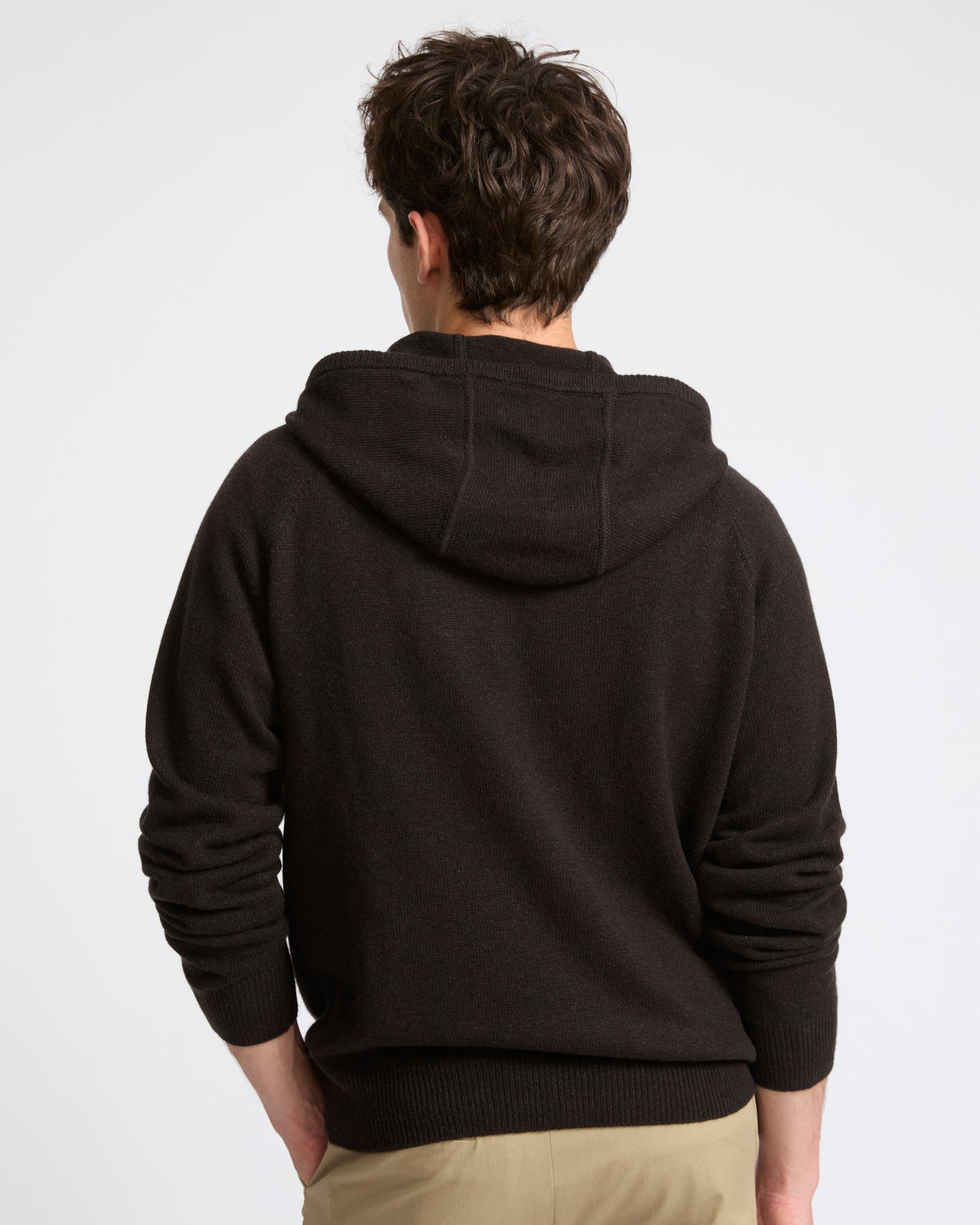 Cashmere wool knit hoodie - Yves Salomon - New Fall Winter Collection