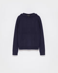 Knit hoodie