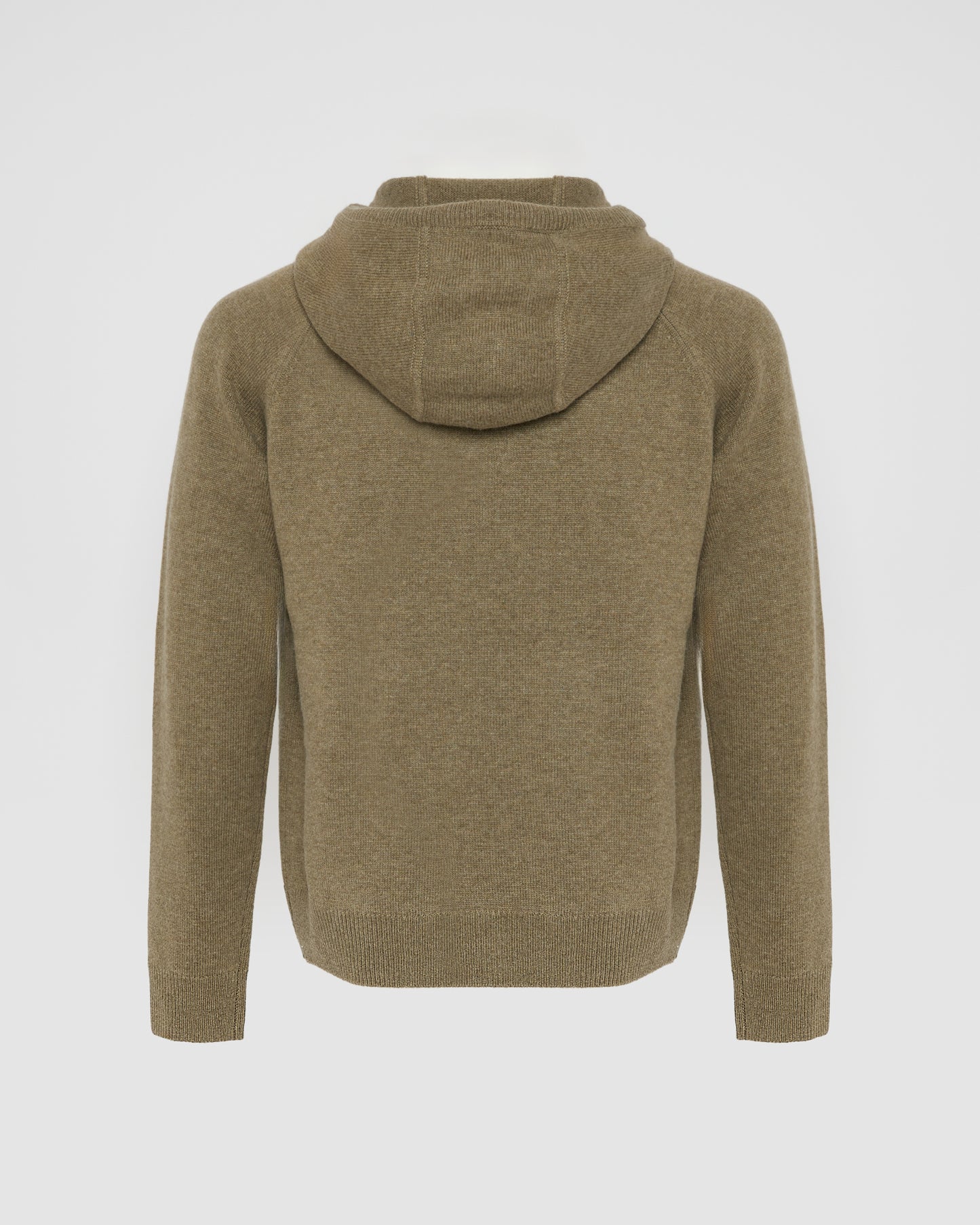 Cashmere wool knit Hoodie -Yves Salomon