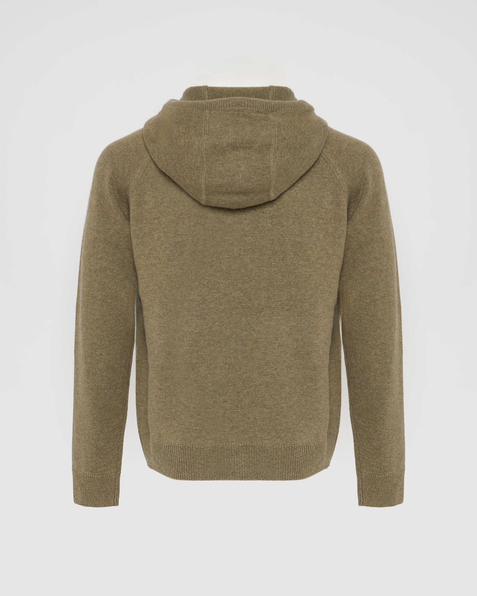 Cashmere wool knit Hoodie -Yves Salomon
