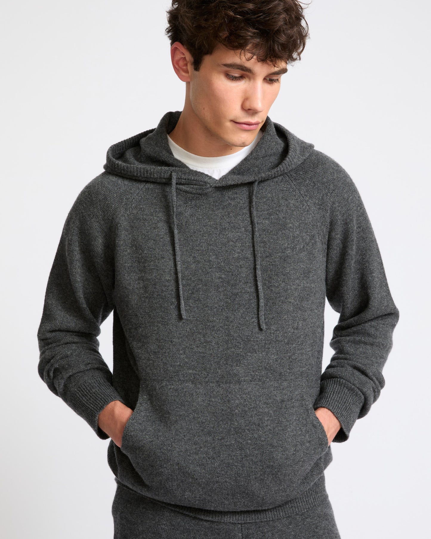 Cashmere wool knit hoodie - Yves Salomon - New Fall Winter Collection