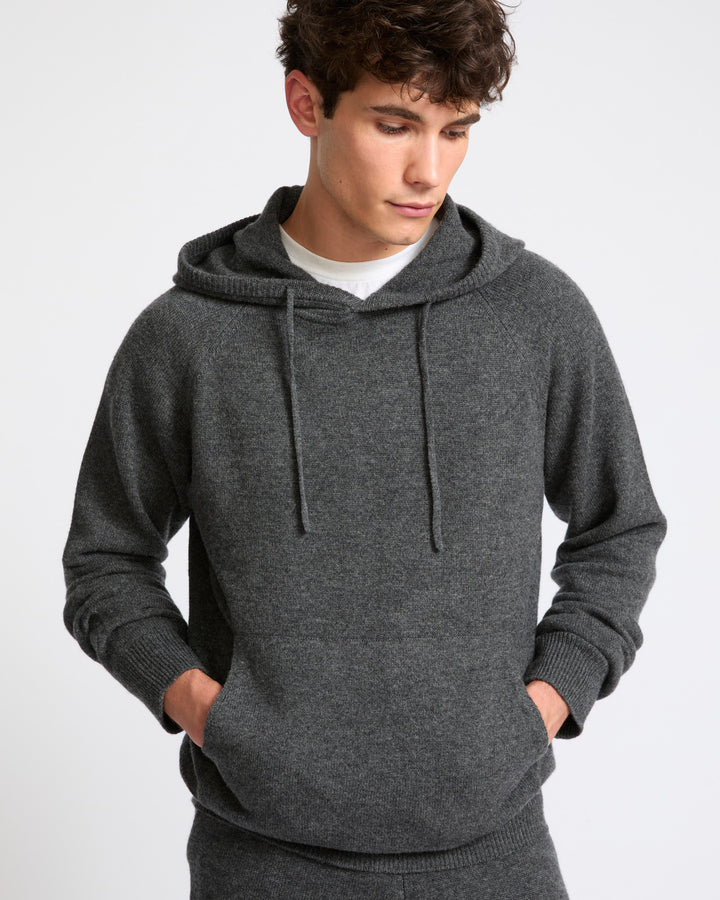 Cashmere wool knit hoodie - Yves Salomon - New Fall Winter Collection