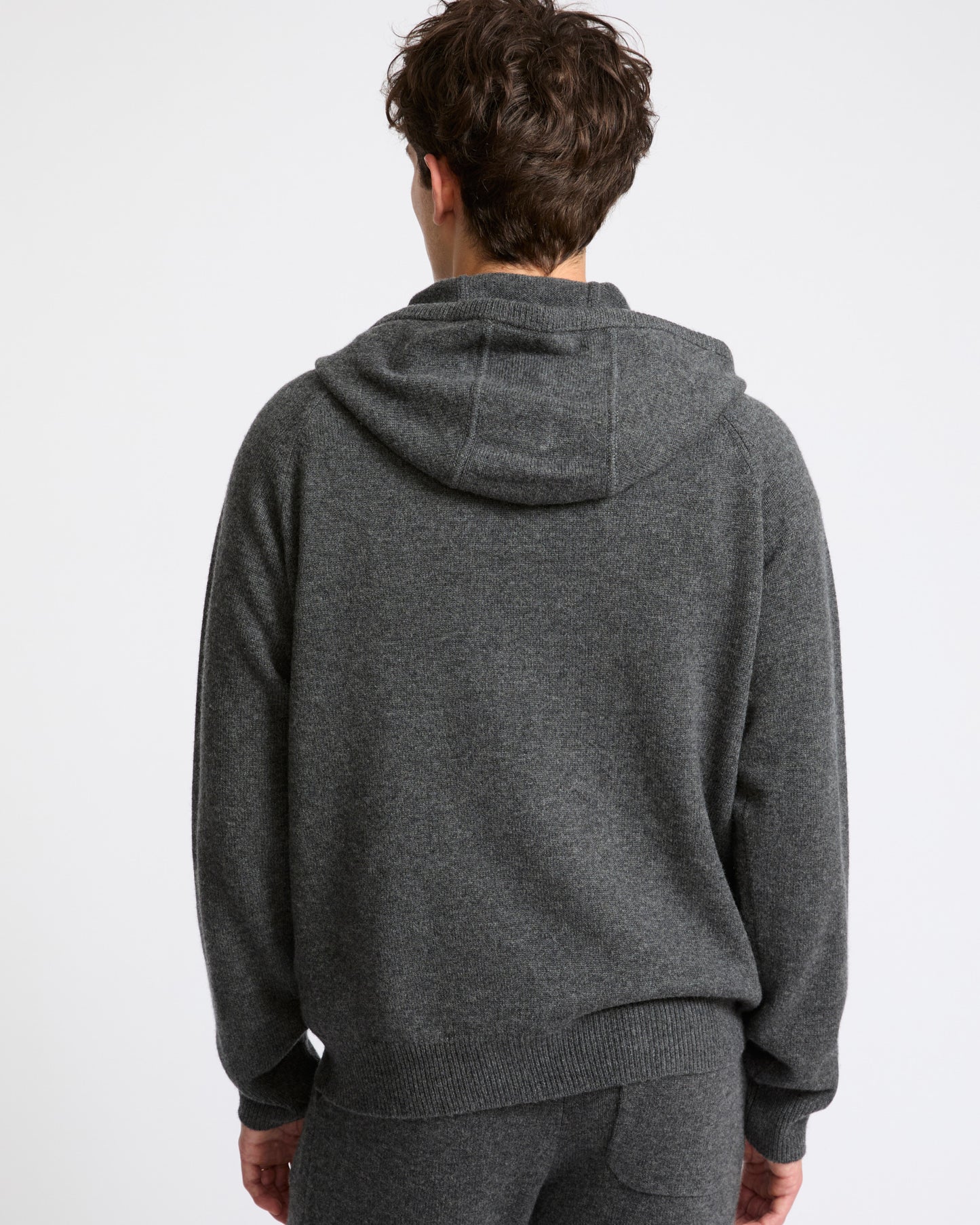 Cashmere wool knit hoodie - Yves Salomon - New Fall Winter Collection