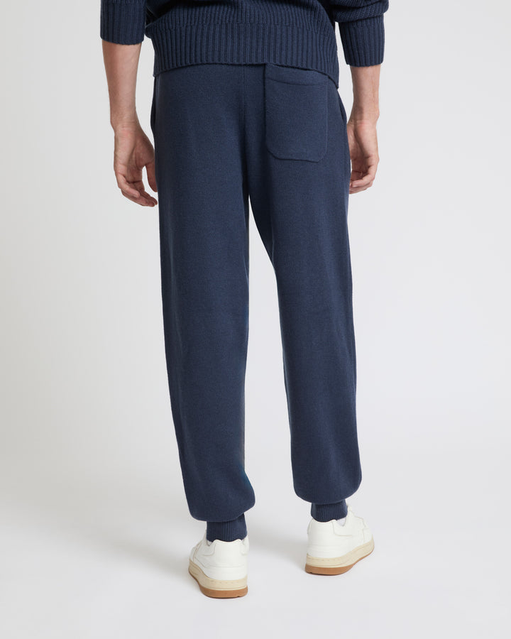 Knit track pants-Yves Salomon-Winter sale & boxing day