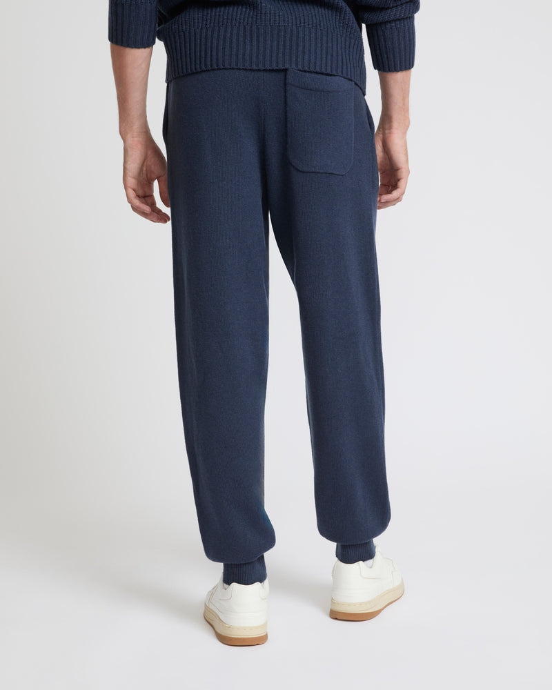 Knit track pants-Yves Salomon-Winter sale & boxing day