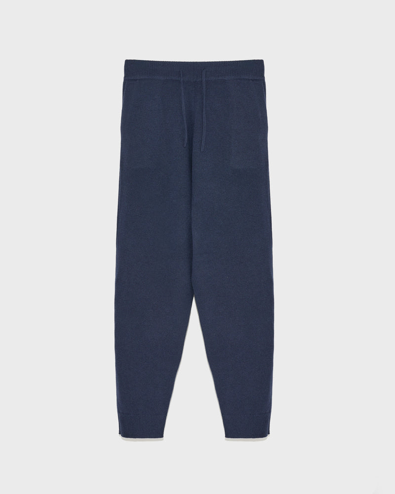 Knit track pants-Yves Salomon-Winter sale & boxing day