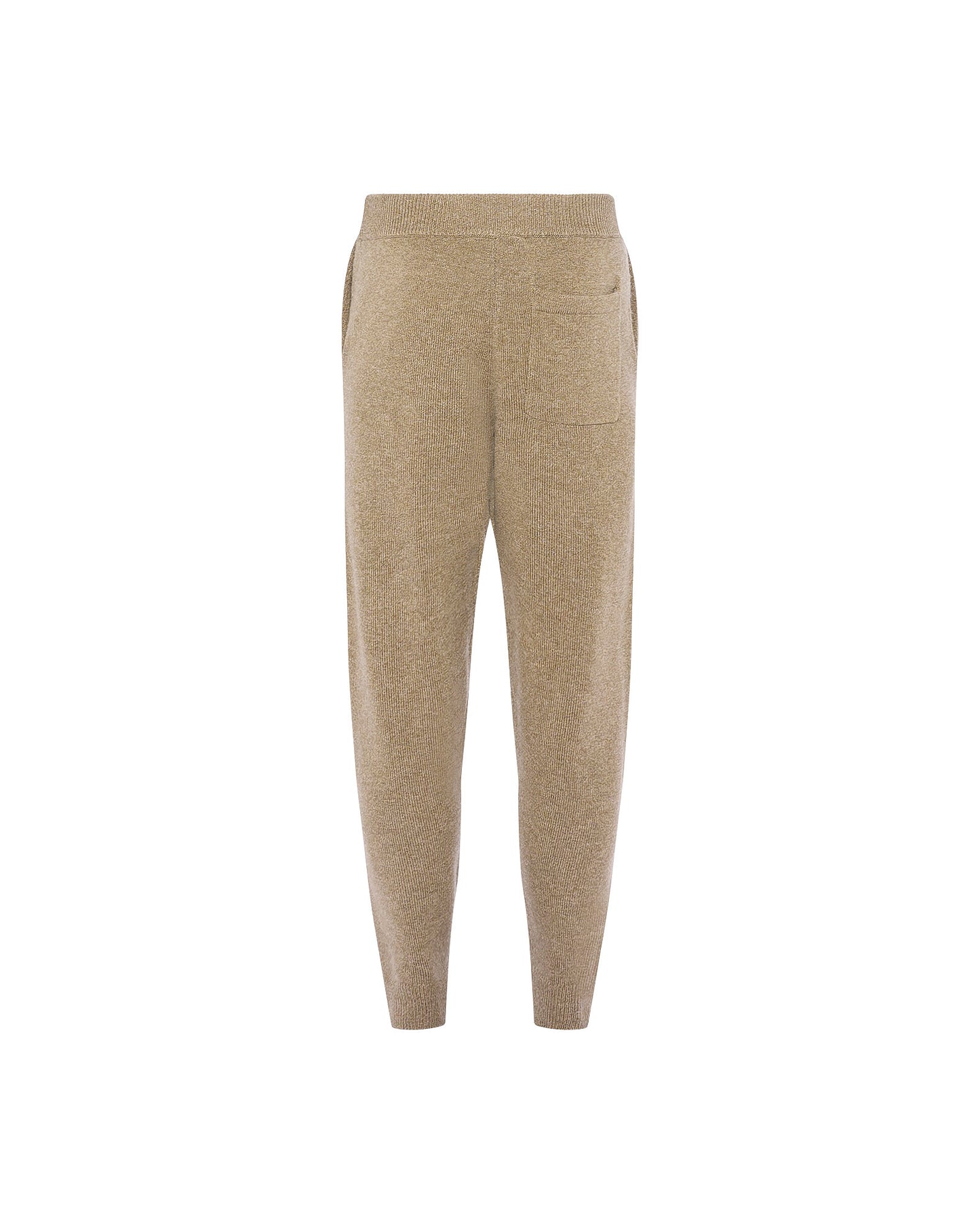 Jogging-style knit pant -Yves Salomon