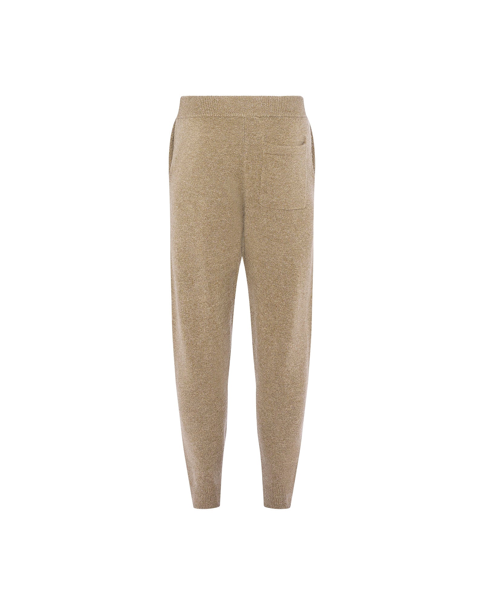 Jogging-style knit pant -Yves Salomon