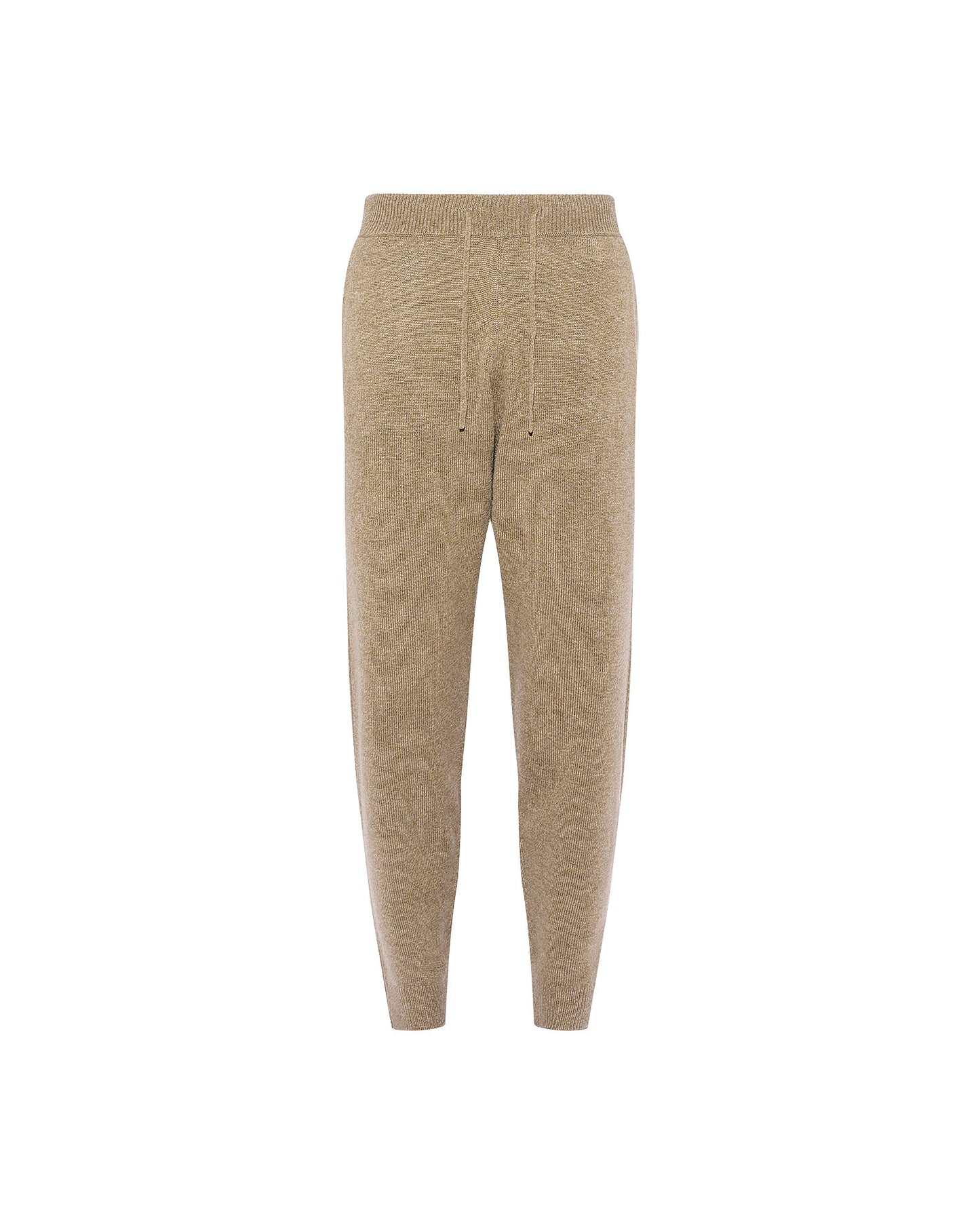 Jogging-style knit pant -Yves Salomon