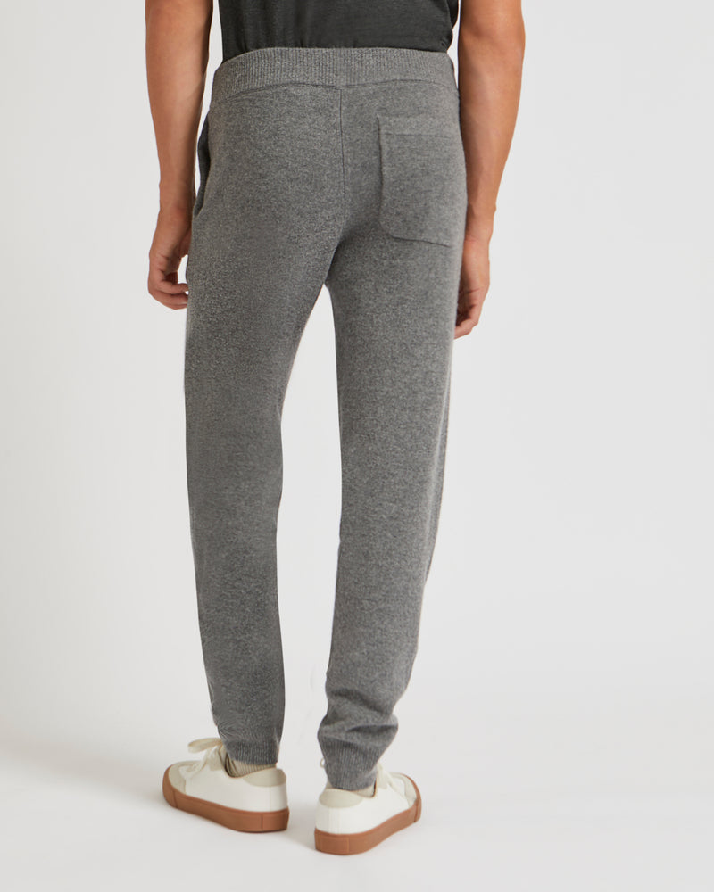 Knit track pants-Yves Salomon-Winter sale & boxing day