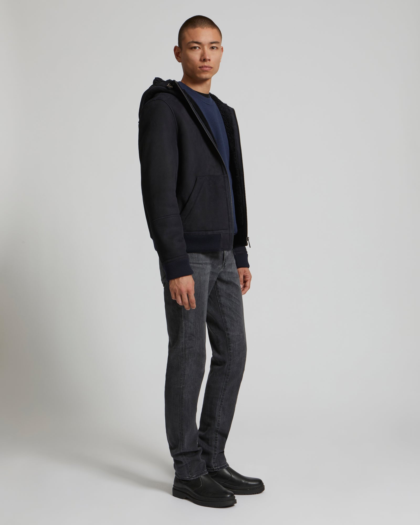 Winter sale & boxing day  -Shearling Hoodie