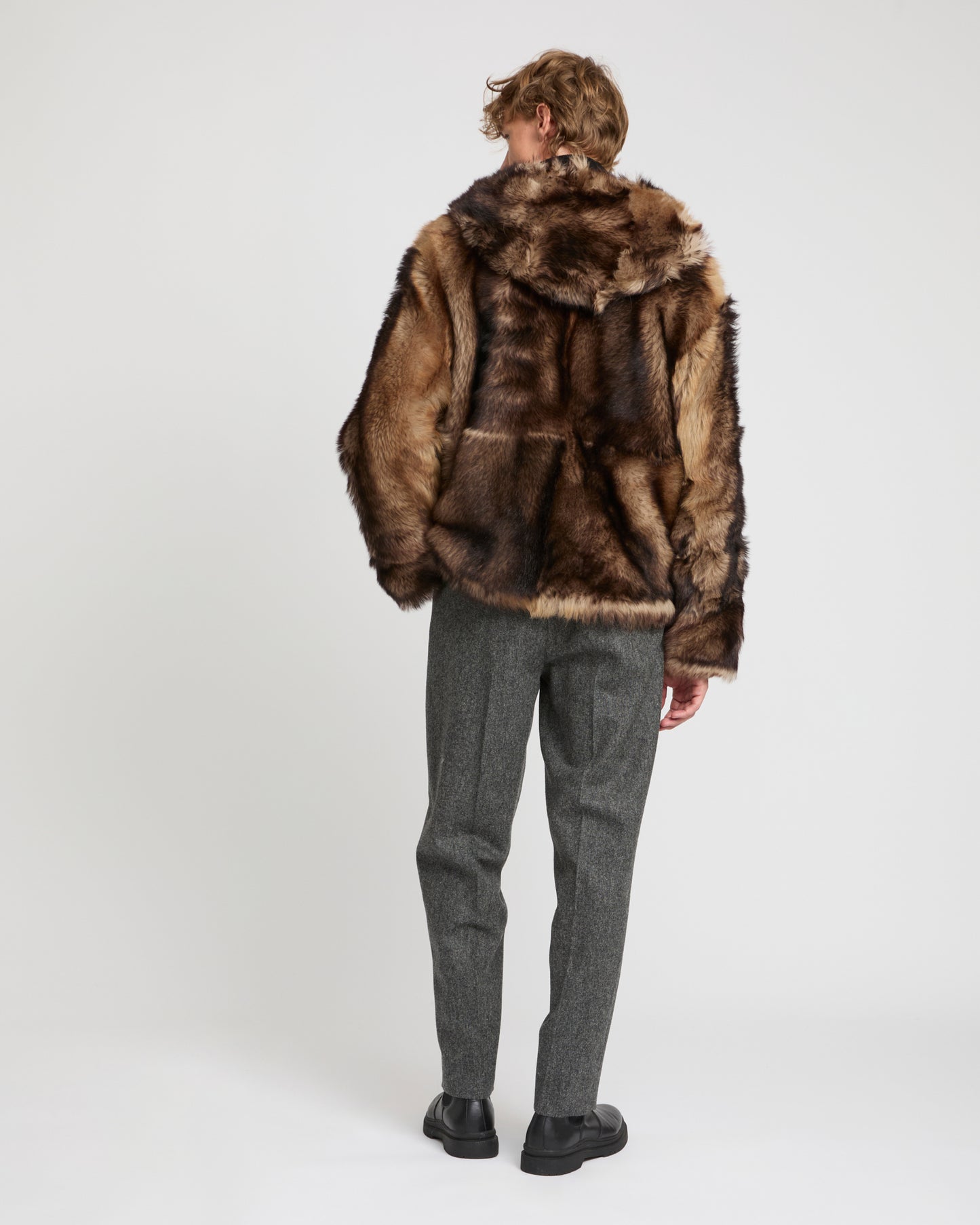 Reversible Toscana lambskin hoodie -Yves Salomon