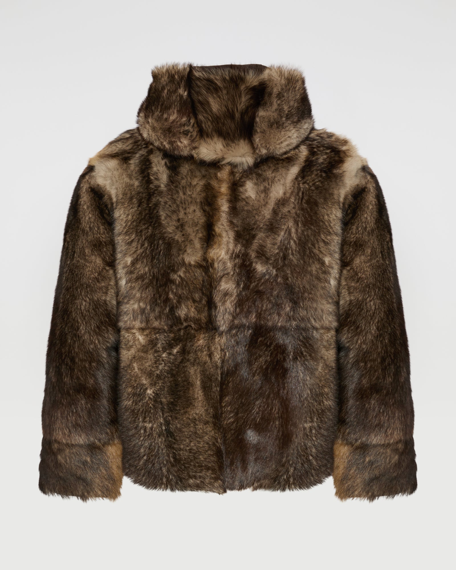 Reversible Toscana lambskin hoodie -Yves Salomon